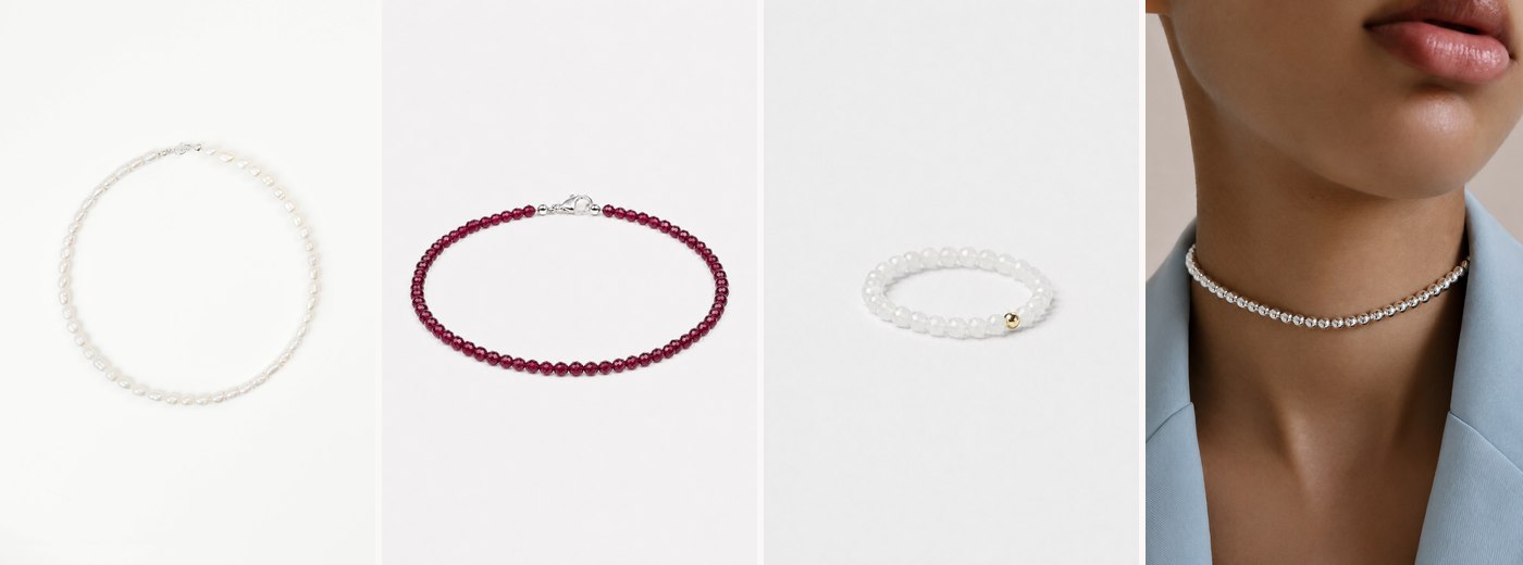 Прикраси SO jewelry із застібками зі сталі та срібла