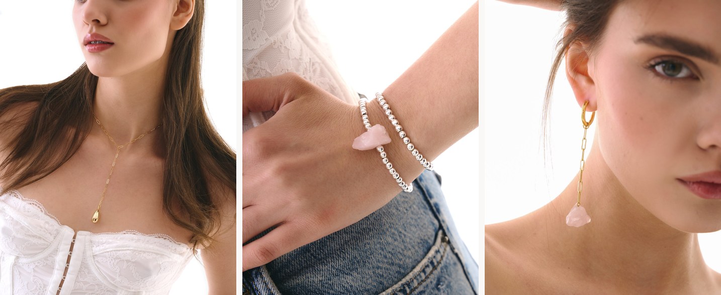 Прикраси SO jewelry: намисто, браслет і сережки