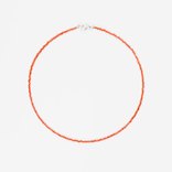 Ювелірна ниточка Orange zircon